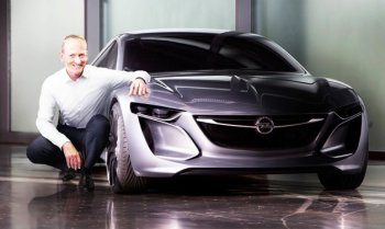 Концепт Opel Monza был показан на видео