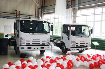  Компания Isuzu представила в России разнообразие грузовиков
