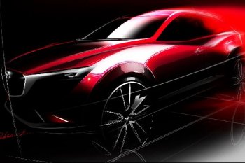 Mazda представит новый кроссовер CX-3