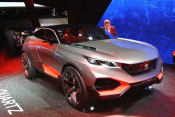  В Париже был показан автомобиль Peugeot Quartz