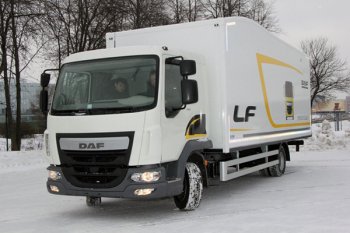  В Москве представлены новые грузовики DAF LF